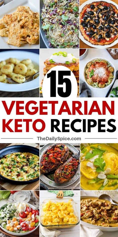 Vegetarian Keto Dinner, Vegetarian Butter Chicken, Dinner And Lunch Recipes, Vegetarian Keto Recipes, Keto Diet For Vegetarians, Pizza Vegetarian, Resep Diet, Low Carb Diets, Keto Ideas