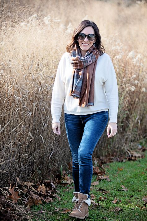 Blazer with jeans