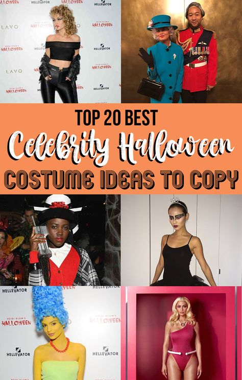 Coming up with Halloween costume ideas can be stressful, but thankfully, there are plenty of celebrity Halloween costumes you can try. Recreate their looks with a DIY twist. #celebrity #halloween #costumes Halloween Celebrity Costumes Ideas, Movie Stars Outfits, Costume Ideas Famous People, Blake Lively Halloween Costume, Celebrity Halloween Costumes 2024, Celebrities Halloween Costume, Pop Culture Icon Costume Ideas, Actress Costume Ideas, Actress Halloween Costumes