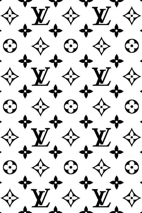 Louis Vuitton Tattoo, Louis Vuitton Background, Louis Vuitton Wallpaper, Louis Vuitton Nails, Louis Vuitton Iphone Wallpaper, Louis Vuitton Pattern, Idee Cricut, Black And White Photo Wall, White Louis Vuitton