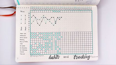 Planer Habit Tracker, Hobonichi Habit Tracker, 2024 Bullet Journal Ideas, Bujo Habit Tracker Ideas, Bullet Journal Graph, Habit Tracker Bujo, Gamify Your Life, Bujo Habit Tracker, Notion Template For Work