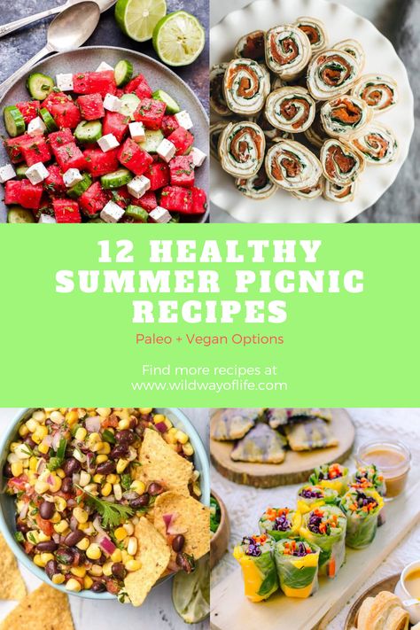 Healthy Picnic Foods, Easy Picnic Food, Healthy Picnic, Spending Time Outside, Picnic Summer, Picnic Recipes, Picnic Lunch, Recipes For Summer, Recipes Paleo