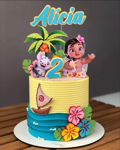 Moana Napkins, Moana Cake Ideas, Moana Cake Design, Moana Theme Cake, Moana Birthday Party Cake, Moana Birthday Decorations, Moana Birthday Cake, Moana Birthday Party Theme, Moana Theme Birthday