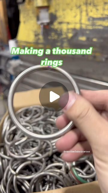 William Nguyen on Instagram: "Making stainless steel rings #fabrication #weld #welding #metalwork" Welding Jig, Stainless Steel Sculpture, Stainless Steel Welding, Welding And Fabrication, Steel Sculpture, Stainless Steel Rings, Steel Ring, Metal Working, Projects To Try