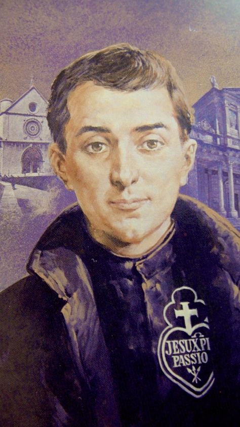 Saint of the Day – 27 February – St Gabriel of Our Lady of Sorrows CP (1838-1862) Passionist Religious and student preparing for the Priesthood. Born as Francisco Giuseppe Vincenzo Possenti on 1 March 1838 at Assisi, Italy and died on 27 February 1862, just before his 24th birthday, at Abruzzi, Italy of tuberculosis. Gabriel was known for his great devotion to the Sorrows of the Virgin Mary. St Gemma Galgani, St Philip Neri, Dominican Friar, St Gabriel, Assisi Italy, Saint Feast Days, Saint Gabriel, Lady Of Sorrows, 1 March