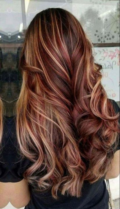 Rambut Brunette, Perfect Hair Color, Brunette Balayage, Curly Hair Types, Fall Hair Color For Brunettes, Hair Styles Color, Balayage Brunette, Latest Hair, Hair Color Highlights