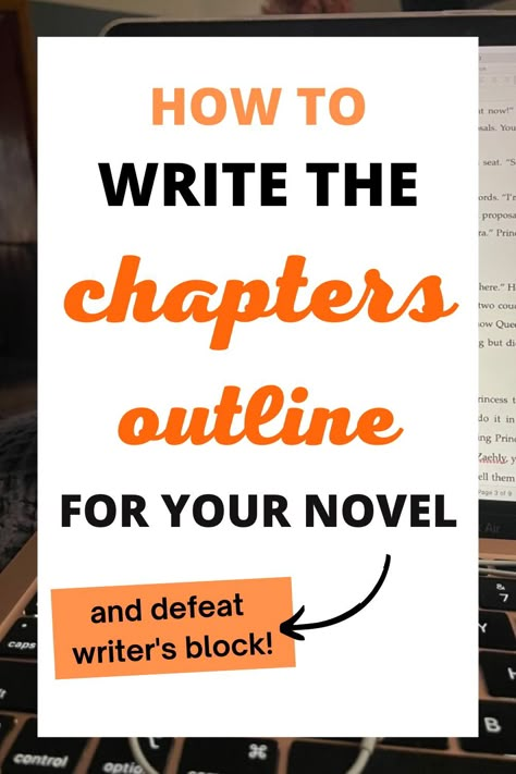 Are you writing a fiction novel? Browse the writing tips in this blog post to learn how to outline novel chapters.Click and find out how to outline book chapters! #writingoutline #chapteroutline #writingtips #writingcommunity How To Write A Novel Outline, Creative Writing Outline, Outlining A Book, Chapter By Chapter Novel Outline, Chapter Outline Novel, Chapter Outline Template Fiction, Novel Outline Template Printable, Novel Writing Outline Story Structure, Novel Outline Examples