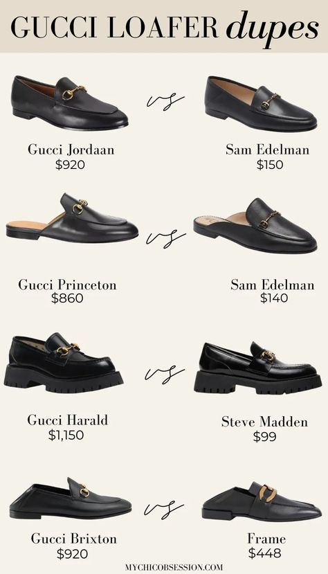 Whether you are looking for a more affordable alternative while you save for the real thing, or you just don’t want to spend a lot of money on designer shoes, luckily, there are some top contenders for Gucci loafer dupes that offer the same sophisticated look without breaking the bank! Let’s dive into the best Gucci loafer dupes that will have you looking chic and stylish – without spending an entire’s month rent. Outfit With Loafers Women, Outfits With Mules, Ideas To Take Pictures, Outfit With Loafers, Amber Outfit, Gucci Loafers Outfit, Loafer Outfits Women, Shoes Aesthetic Heels, Capsule Shoes