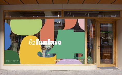 Sustainable Shop, Window Signage, Store Experience, Storefront Design, Window Display Design, Window Graphics, Store Window, Sustainable Shopping, Typeface Design