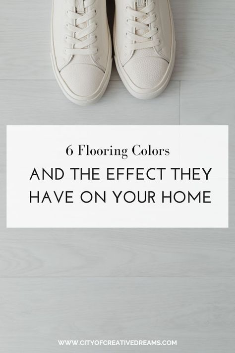 How do you want your house to feel? The right shade of flooring can set the mood.  A common DIY flooring mistake is failing to consider how the color will impact the feel of the room. Before finalizing your decision, think about how these six flooring colors can affect your home. White Vinyl Floors White […] The post 6 Flooring Colors and the Effect They Have on Your Home appeared first on City of Creative Dreams. White Vinyl Flooring Living Room, Vinyl Flooring Transition Ideas, White Luxury Vinyl Flooring, White Lvp Flooring, White Oak Vinyl Plank Flooring, Oak Vinyl Plank Flooring, White Vinyl Flooring, Floor Pattern Design, Flooring Colors