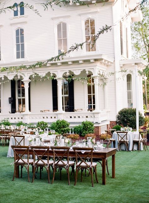 Wedding Theme Outdoor, Estate Wedding Venues, Mansion Wedding Venues, Wedding Backyard Reception, Backyard Reception, Garden Estate, Raleigh Wedding, Beautiful Beach Wedding, Wedding Vision Board