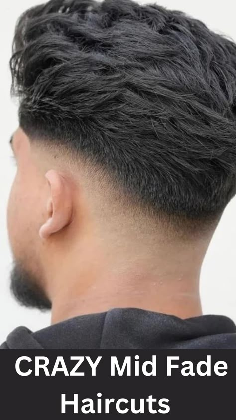 mid fade haircuts Mid Fade Haircut With Beard, Mid Fade Straight Hair Men, Hear Styles For Men, Man Hear Style Hair, Mid Fade Long On Top, Men’s Trendy Haircut 2024, Lower Fade Haircut, Mid Fade Haircut Mens, Midfade Hairstyle Men