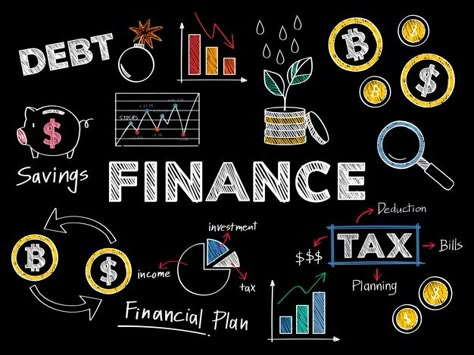 Finance and financial performance concep... | Free Vector #Freepik #freevector #background #money #black-background #black Ilmu Ekonomi, Accounting Basics, Project Cover Page, Linkedin Background, Linkedin Banner, College List, Web Design Resources, Financial Accounting, Top Colleges