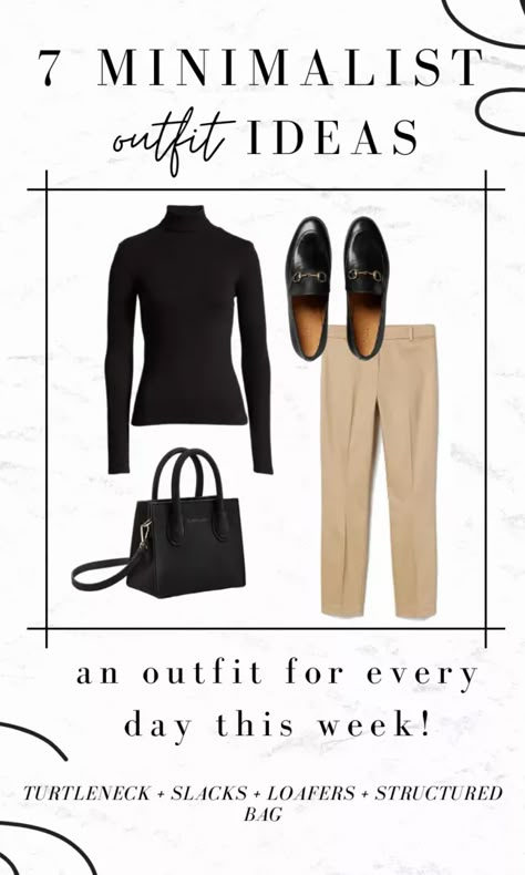 7 Minimalist Outfit Ideas for Every Day This Week - MY CHIC OBSESSION Classic Winter Fashion, Preppy Spring Outfits 2023, Classic Style Outfits 2023, What To Wear In Your 30s, Dark Blue And Black Outfit, London Fashion 2023, Minimal Work Outfit, Minimalist Outfits Women Minimal Chic, Minimalisticky Chic