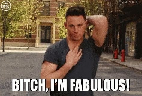 Ntc Fab GIF - Ntc Fab Fabulous - Discover & Share GIFs Channing Tatum Gif, Brad Pitt Gif, Im Fabulous, Dancing Gif, Channing Tatum, Can't Stop Laughing, Funny Animal Pictures, Man Crush, Brad Pitt