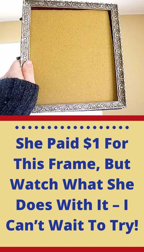 Repurpose Picture Frames, Picture Frame Crafts, Old Picture Frames, Picture Frame Decor, Cool Wood Projects, Diy Picture Frames, Spend Money, Diy Dollar Store Crafts, Old Frames