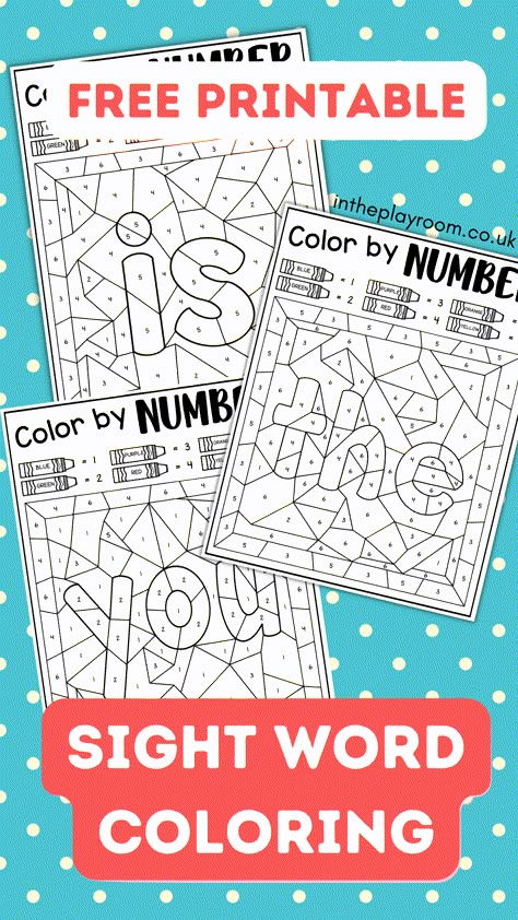 Color By Number Sight Words Free, Sight Word Color By Word, Sight Word For, Sight Word Practice Preschool, What Sight Word Worksheet, Do Sight Word Worksheet, Sight Word Like Worksheet Free Printable, Color Word Matching Free Printable, Color By Sight Word Kindergarten