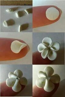 Mother Day Clay Ideas, Ceramic Flowers How To Make Step By Step, Pottery Flowers Tutorials, Flowers Out Of Clay, Easy Clay Flowers, How To Make Flowers Out Of Clay, Air Dry Clay Flowers Tutorial, Ceramic Flowers How To Make, Small Clay Flowers