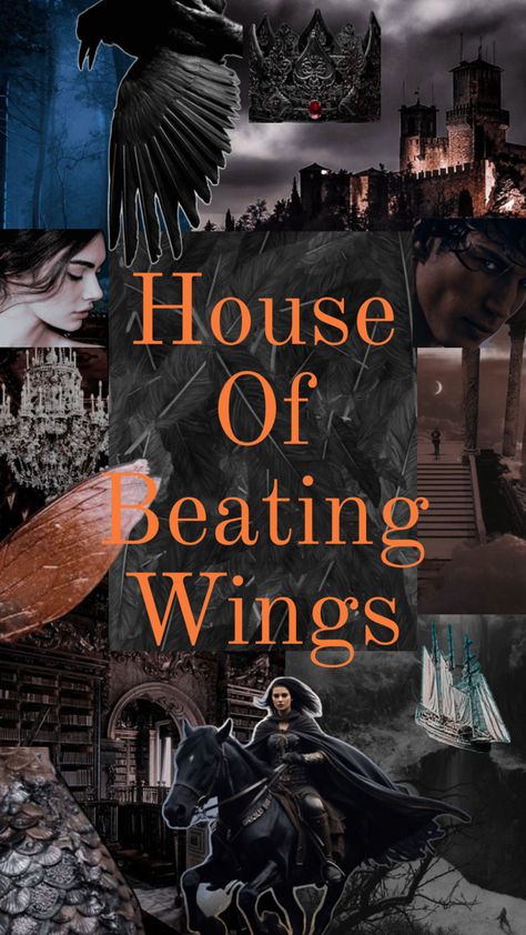 House Of Beating Wings, Kindle Wallpaper, Aesthetic House, Reading Journal, Books And Movies, Books I Want To Read, Crows, Fantasy Books, Book Characters