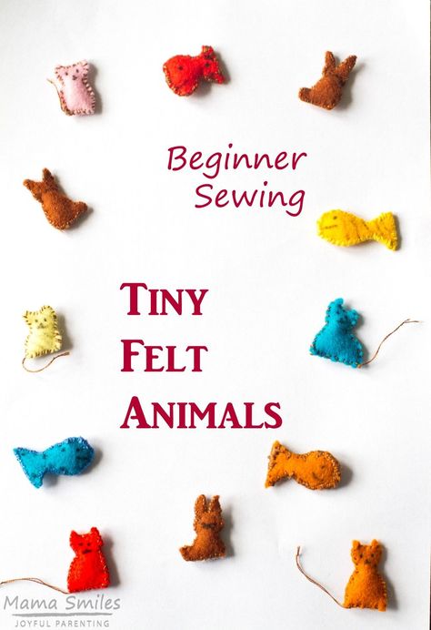 Easy Kids Sewing Projects, Animals Sewing, Little Dorrit, Hand Sewing Projects, Beginner Sewing, Beginner Sewing Projects Easy, Sewing Projects For Kids, Sewing Projects For Beginners, Easy Sewing Projects