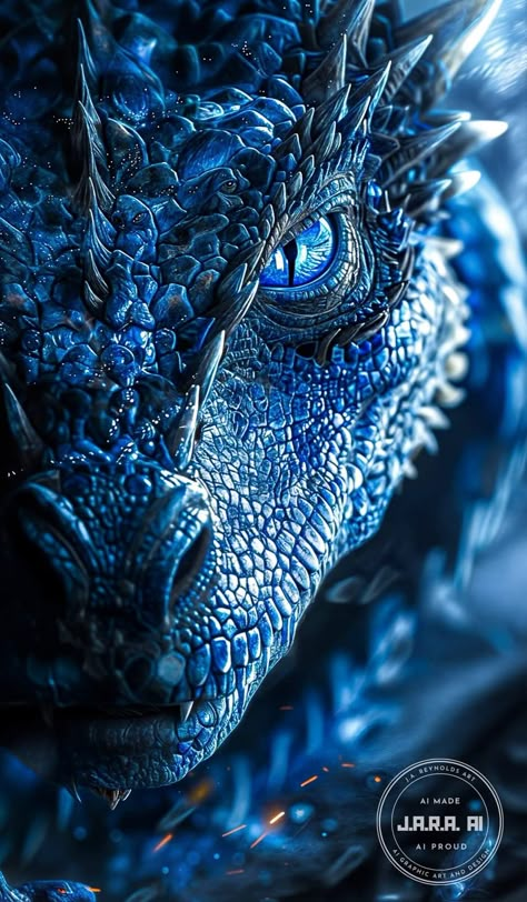 Magical Dragon Art, Snow Dragon Aesthetic, Giant Dragon Art, Dragon Fantasy Realistic, Dragon Astethic, Blue Dragon Aesthetic, Ice Dragon Art, Dragon Breeds, Blue Dragon Art