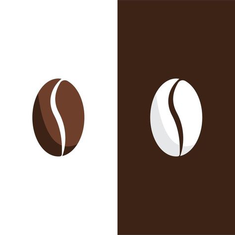 coffee bean icon vector Coffee Bean Logo, Slayer Tattoo, Coffee Logo, Coffee Cream, Graphic Inspiration, Coffee Bean, Tattoo Styles, Graphic Design Logo, The Coffee