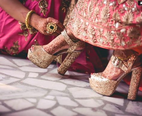 Bridal Footwear Indian, Bridal Shoes Indian, Indian Bridal Shoes, Bridal High Heels, Sandle Heels, Bridal Sandal, Sandals For Bride, Bridal Sandals Heels, Wedding Sandals For Bride