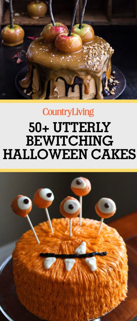 Ausnahmsweise nicht ganz einfach: aber cool! Festive Cake Recipes, Halloween Cake Recipes, Halloween Cakes Easy, Halloween Cake Ideas, Halloween Deserts, Halloween Cake Decorating, Recipes Halloween, Fall Dinner Party, Boo Tiful