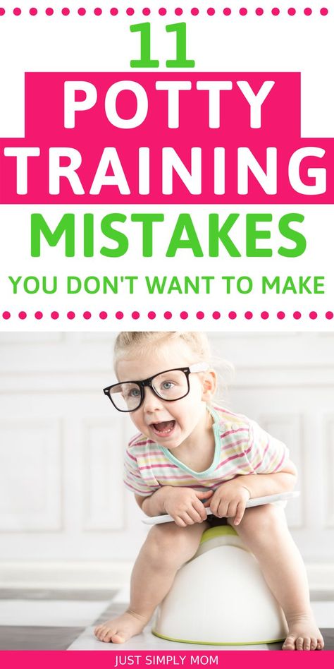 Don't make these mistakes when potty training your toddler. Be sure they are ready and willing to get started with this big milestone at any age. Potty Training Girls Age 3, Toddler Potty Chart, Night Potty Training, When To Start Potty Training, Night Time Potty Training, Potty Training Regression, Potty Training Charts, Potty Training Schedule, Playroom Toddler