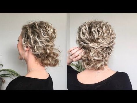 Curly Hair Updo Wedding, Naturally Curly Hair Updo, Curly Hair Up, Long Natural Curly Hair, Short Natural Curly Hair, Natural Curly Hair Cuts, Curly Hair Braids, Curly Updo, Curly Hair Updo