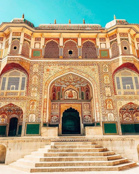 Amer Palace Jaipur, Sheesh Mahal Jaipur, Rajasthan Fort, Jaipur Palace, Amer Fort Jaipur, Amber Fort Jaipur, Sheesh Mahal, Middle East Culture, Amber Fort