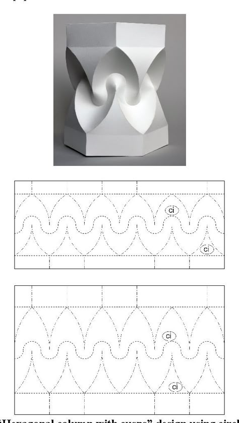 Paper Folding Sculpture, Paper Sculpture Template, Kirigami Templates Architecture, Projects For Adults Diy, Paper Folding Designs, Origami Template, Folding Template, Kirigami Templates, Origami Sculpture