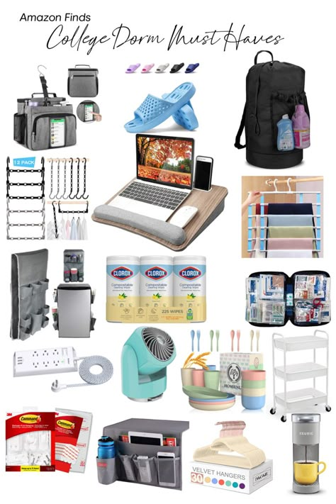 #Amazonaffiliate #AffiliateLink #affiliate College Amazon Wish List, College Must Haves From Amazon, Amazon Dorm Room Must Haves, Amazon College Finds, College Dorm Organization Storage, Amazon College Dorm Must Haves, College Dorm Amazon Finds, Must Have College Items, Dorm Amazon Finds