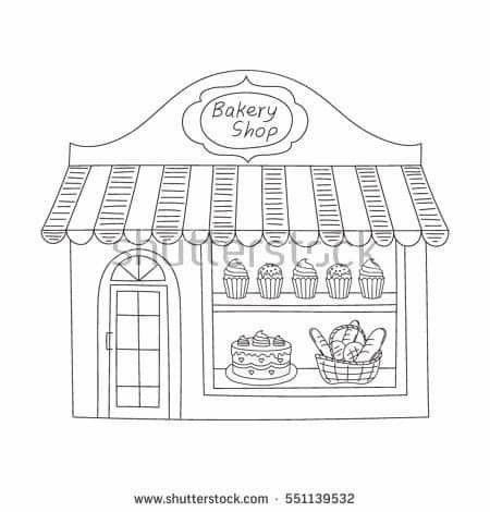 Pin by Kristen Celis on CASITAS | Shop illustration, Sketch book, Bakery shop Solo Esthetician Room, Solo Esthetician, Home Ideas Kitchen, Home Drawing, Drawing Home, Esthetician Room, Building Drawing, Building Illustration, Doodle Style