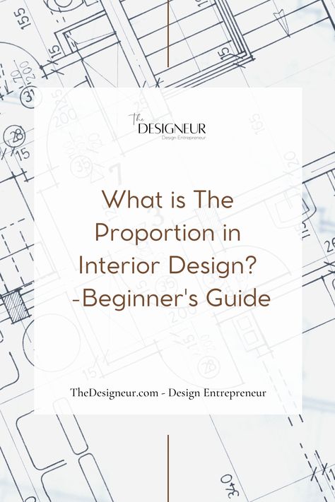 Proportion is a fundamental element of interior design that can make or break a room’s overall aesthetic appeal. It refers to the relationship between various objects in a space, such as the size, shape, and placement of furniture, accessories, and artwork. Understanding the role of proportion in interior design is crucial to creating a harmonious and visually appealing space. Proportion Interior Design, Interior Design Tips Cheat Sheets, Proportion In Interior Design, Decorating Notes, Proportion Art, Interior Design Basics, Interior Design Principles, Den Ideas, Drawing Interior