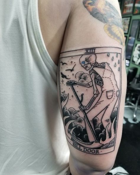 Terry Pratchett Tattoo, Pratchett Tattoo, Discworld Tattoo, Old Crow Tattoo, Costa Rica Tattoo, The Fool Tarot Card, Fool Tarot Card, The Fool Tarot, Crow Tattoo