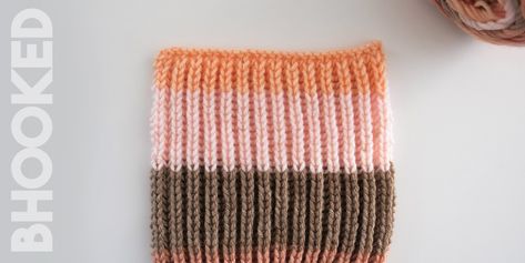 The fisherman's rib stitch is perfect when you need a textured stitch that's reversible, doesn't curl, and is easy to knit. Scarfie Yarn, Fisherman's Rib, Fishermans Rib, Knitting Stitches Tutorial, V Neck Design, Rib Stitch, Textured Yarn, Bind Off, How To Knit