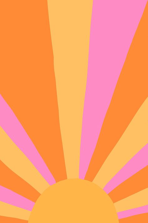 Orange Sunset Wallpaper, Preppy Orange, Wallpaper Pink And Orange, Wallpaper Preppy, Colorful Sunset, Sunset Print, Orange Sunset, Iphone Wallpaper Photos, Orange Aesthetic