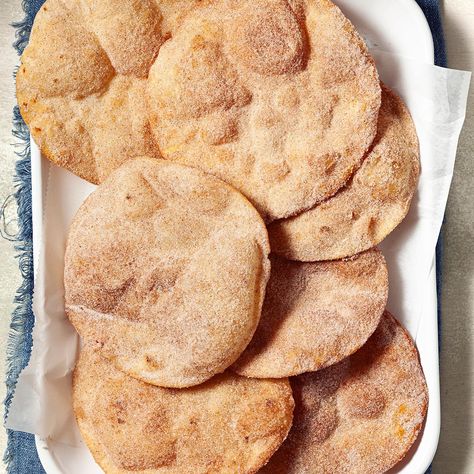 Tortilla Elephant Ears, Using Flour Tortillas, Elephant Ears Recipe, State Fair Food, Cinnamon Tortillas, Fair Food, Dessert Ingredients, Elephant Ears, Fair Food Recipes