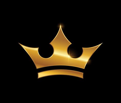 Png Background Black, Crown Logo Png, Crown Logo Design Ideas, Golden Crown Png, Golden Crown Logo, King Crown Logo, Gold Crown Logo, Crown Logo Design, Logo King