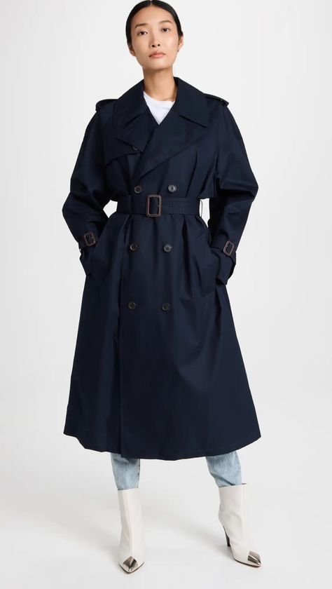 Nyc Fall Outfits, Nyc Wardrobe, Preppy Wardrobe, Cropped Trench Coat, Navy Trench Coat, Wardrobe Nyc, Khaki Trench, Khaki Trench Coat, Longline Coat