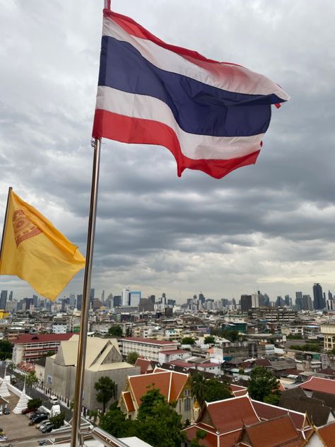 Travel Bangkok Thailand, Thai Flag Aesthetic, Thailand Culture Aesthetic, Thailand Aesthetic City, Thailand School Aesthetic, Hatyai Thailand Aesthetic, Thailand Flag Aesthetic, Thailand Travel Aesthetic Bangkok, Thai Culture Aesthetic