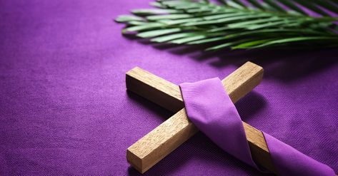 <p>The color purple is, therefore, a somber visual reminder of the color worn by the true King before His ultimate sacrifice for us and prompts us to take action to repent of our sins, ask God for forgiveness, and renew our faith in Christ.</p> When Does Lent Start, What Is Lent, 40 Days Of Lent, Maundy Thursday, Holy Thursday, Holy Saturday, Lenten Season, Ash Wednesday, Easter Religious