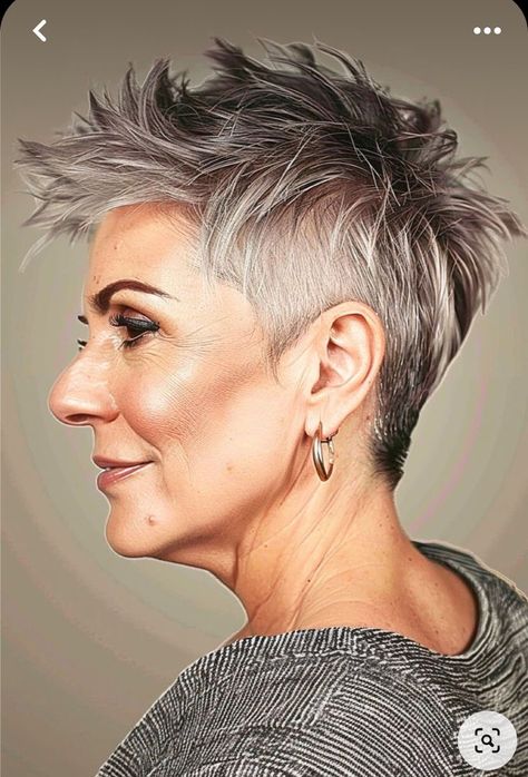 Short Spiked Hair For Women, Spiked Hair For Women, Job Interview Hairstyles For Long Hair, Interview Hairstyles For Long Hair, Hairstyles For Job, Hair For Women Over 50, Job Interview Hairstyles, Interview Hairstyles, Grey Hair Don't Care