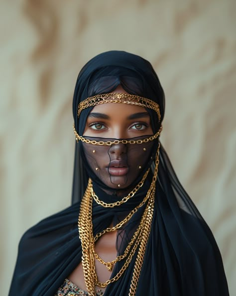 Veil Types, Book Ideas Writing, Face Chains, Types Of Veils, Cultural Fashion, Face Veil, Wheel Of Time, Cultural Identity, Afro Punk