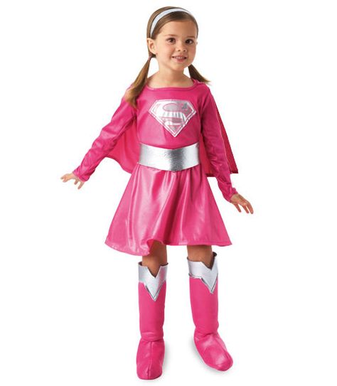 pink supergirl child costume - Chasing Fireflies Supergirl Halloween, Supergirl Halloween Costume, Superman Dress, Superwoman Costume, Girl Superhero Costumes, Superman Girl, Single Piece Dress, Supergirl Outfit, Supergirl Costume