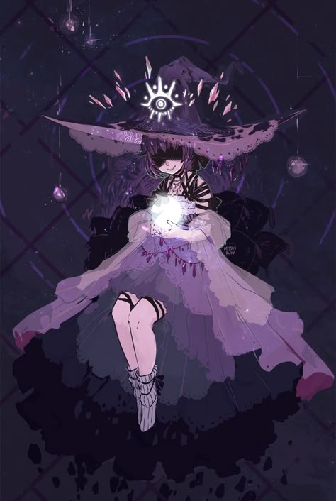 Witch Pfp, Witch Drawing, Witch Characters, Anime Witch, Witchy Art, Pandora Hearts, Witch Art, Witch Aesthetic, 판타지 아트