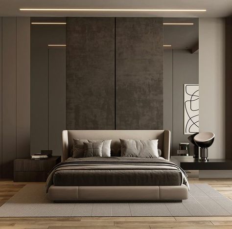 2023 Bedroom, Modern Grey Bedroom, Beautiful Bedrooms Master, Luxury Bedroom Decor, Bedroom Interior Design Luxury, Modern Luxury Bedroom, Modern Bedroom Interior, Bedroom Decorating Ideas, Luxury Bedroom Master