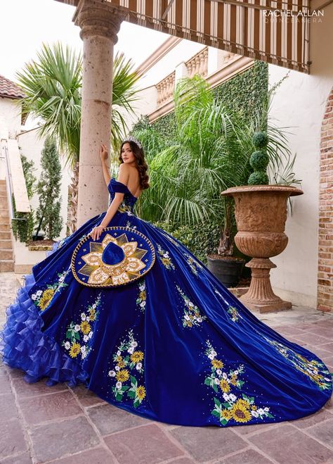 Royal Blue Quince Theme Dress, Charro Royal Blue Quinceanera Dresses, Quinceñera Dresses Charro, Xv Dresses Charro, 15 Dresses Quinceanera Charro, Royal Blue Charro Quinceanera Dresses, Charro Dresses Quinceanera, Quince Charro Dresses, Blue Charro Quinceanera Dresses