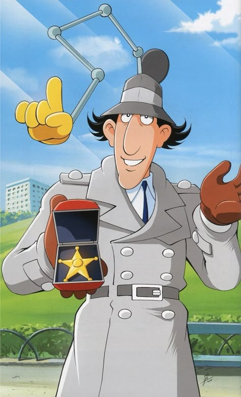 Inspector Gadget Fanart, Billionaire Detective, Old Nickelodeon, 1980 Cartoons, Emotional Security, Cartoons 80s 90s, Inspector Gadget, Drawing Anatomy, Mens Gadgets